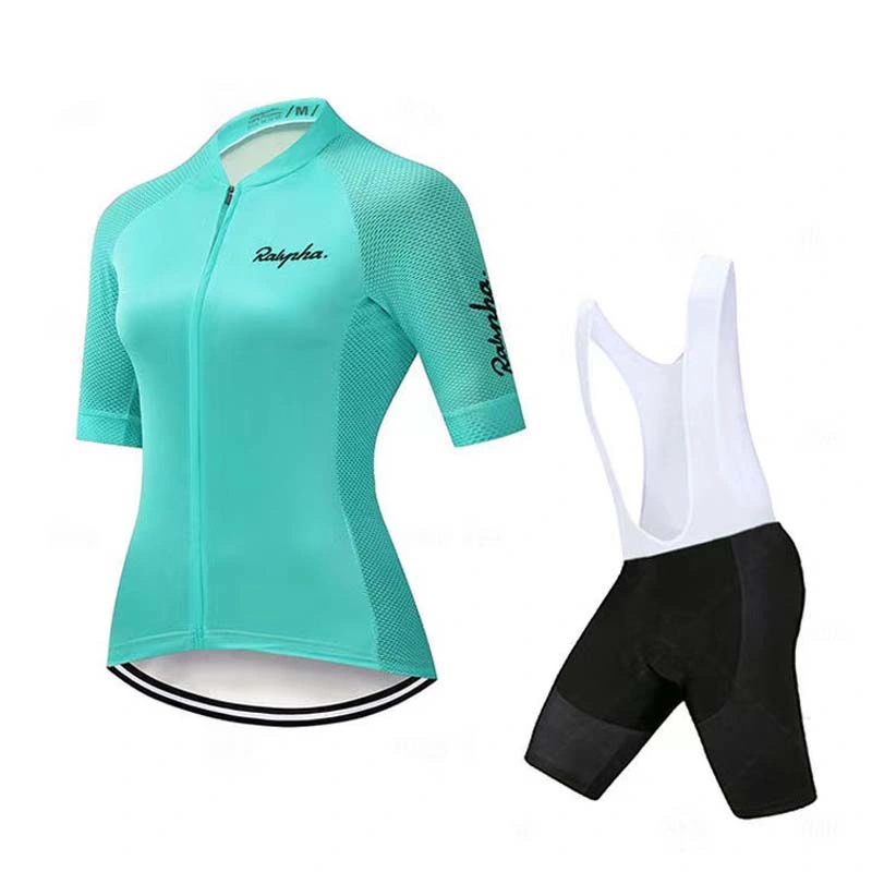 Nylon Lycra de malla de poliéster de venta al por mayor de la mujer Jersey de Ciclismo Ciclismo el desgaste