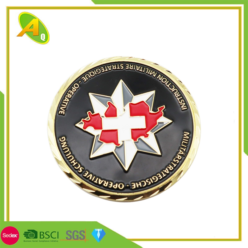 Custom Soft Enamel/Hard Enamel Challenge Coins for Souvenir/ Promotion Gifts (coin-137)