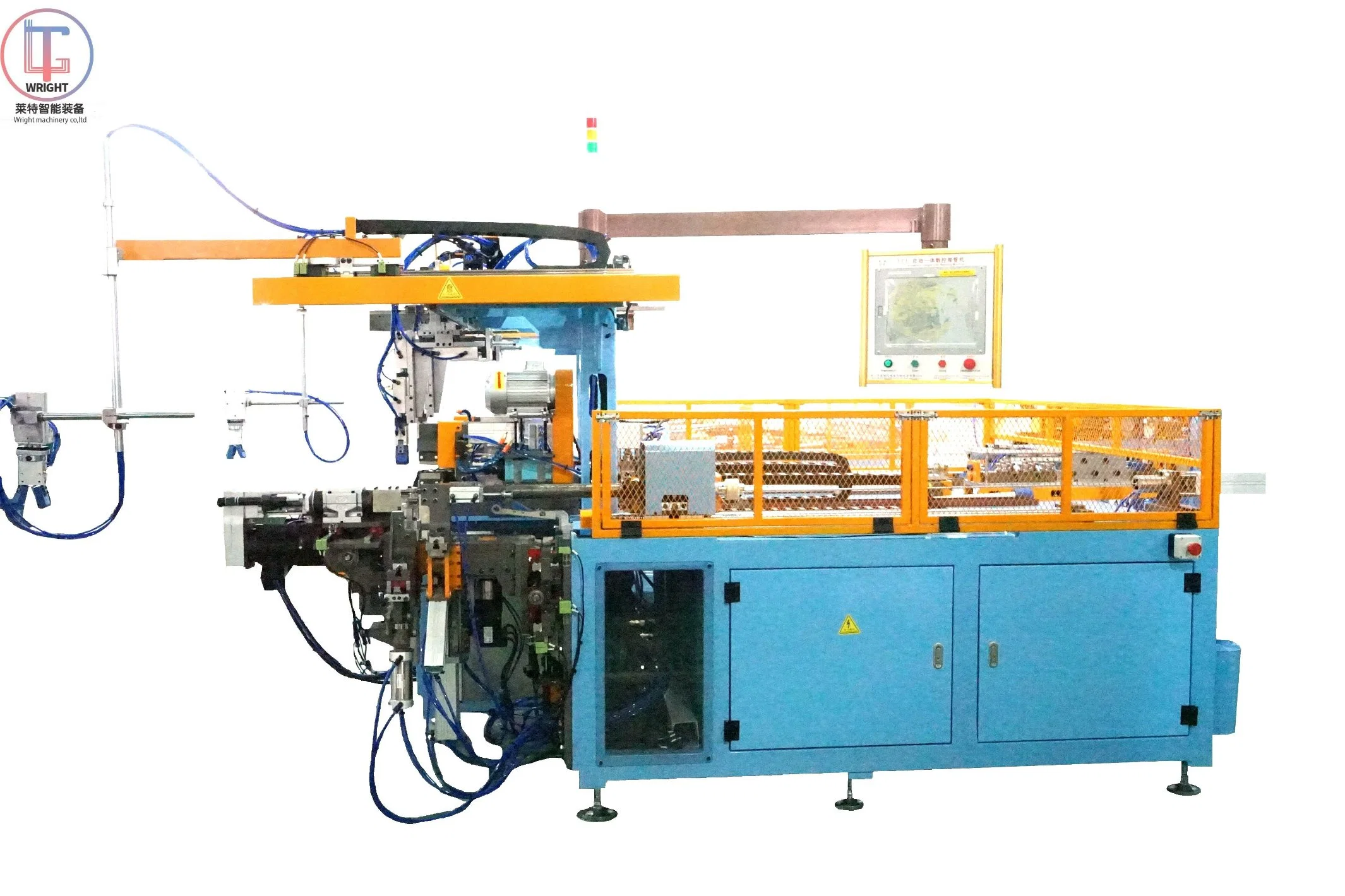 All Around Integrated Machine with Copper Tube Cutting End Forming and Tube Bender