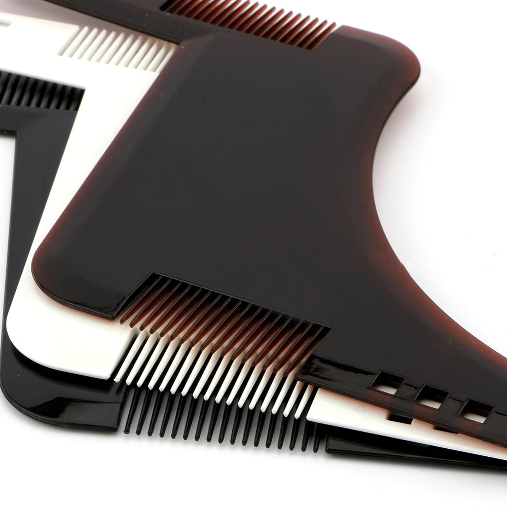 Men's Beard Shaping Styling Tool with Comb Beard Shaping Tool Template
