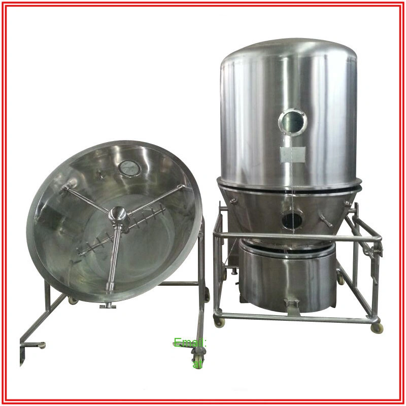 Food Grade High Efficient Fluid Bed Drying Machine for Powder and Granule Material