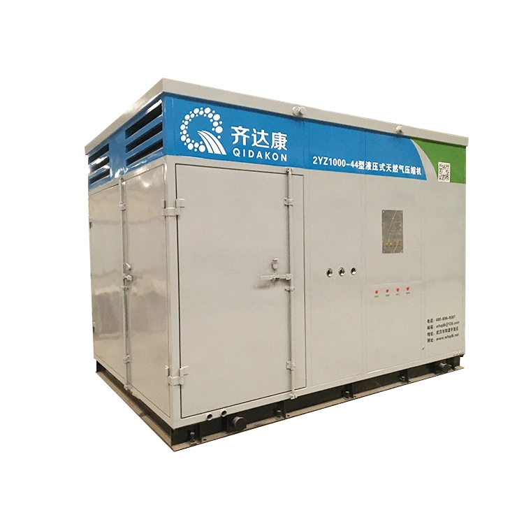 Low Noise High Flow Air Compressor for Natural Gas Refueling Station