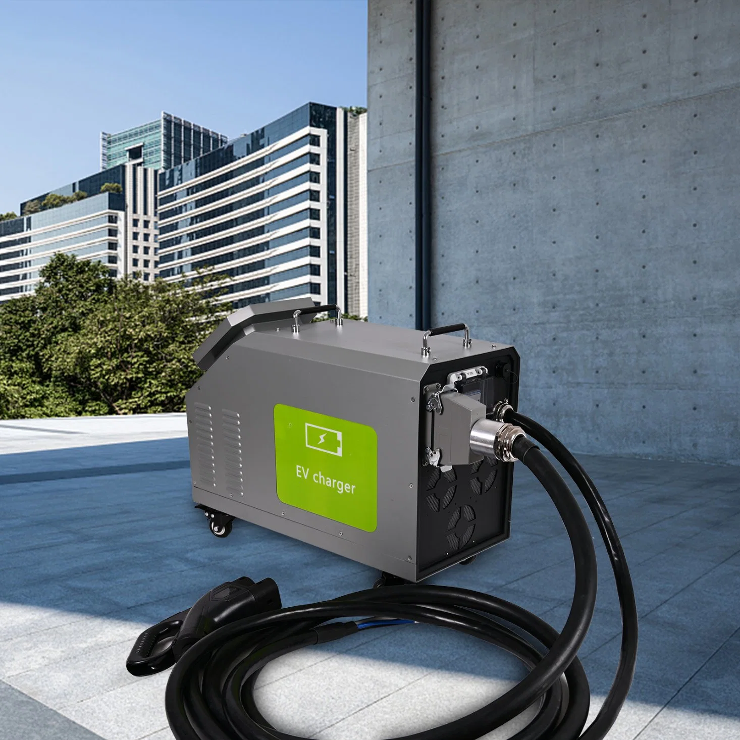 Портативное зарядное устройство постоянного тока ev 40 квт для электромобиля Зарядная станция постоянного тока с CCS/Chademo/GBT