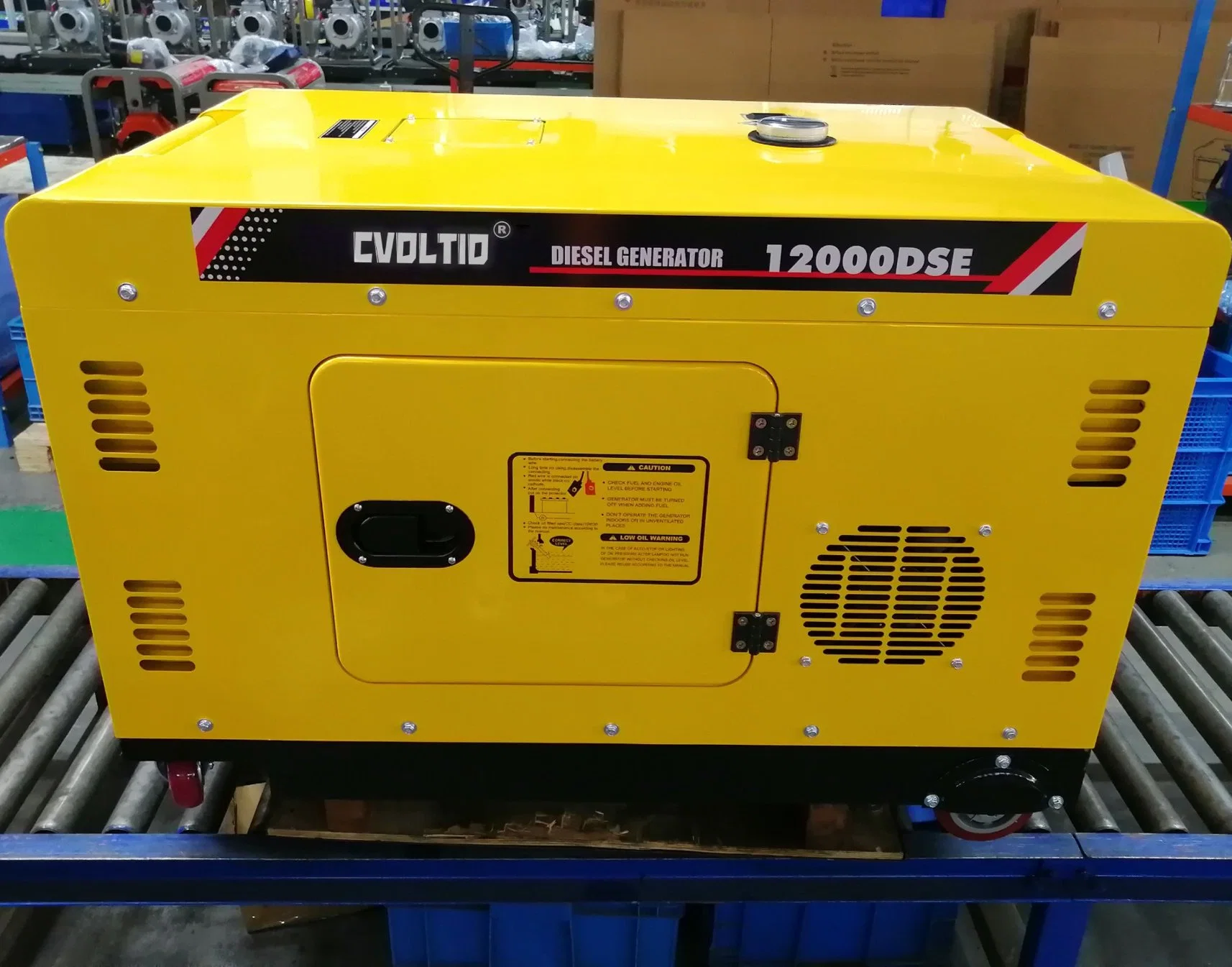 Lateinamerikanischer Markt Power Generators 9kW 10kw Dual Voltage 1102 Motor 718cc Dieselgenerator Stromerzeuger Sätze