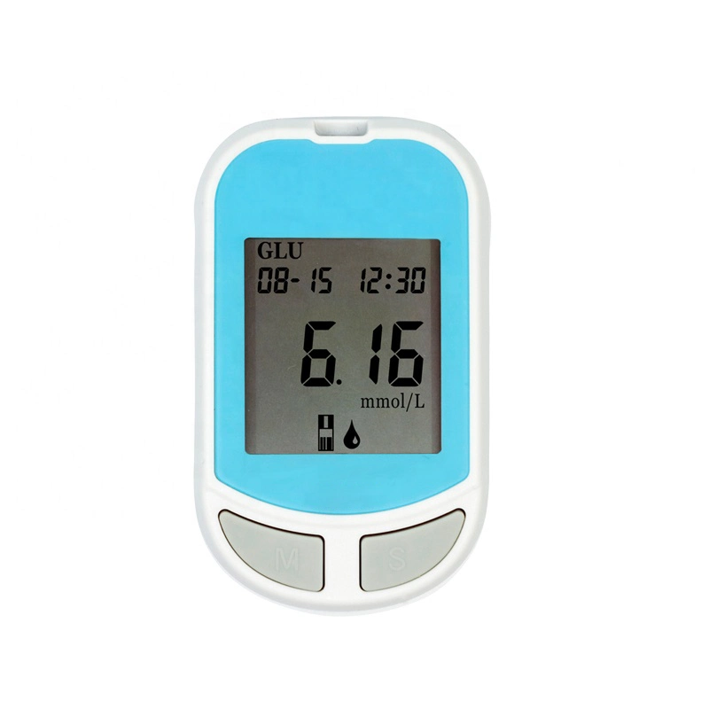 OEM Home Use Care Monitoring Device Medidor de sangre Precio Medidores Controla las tiras reactivas de glucosa