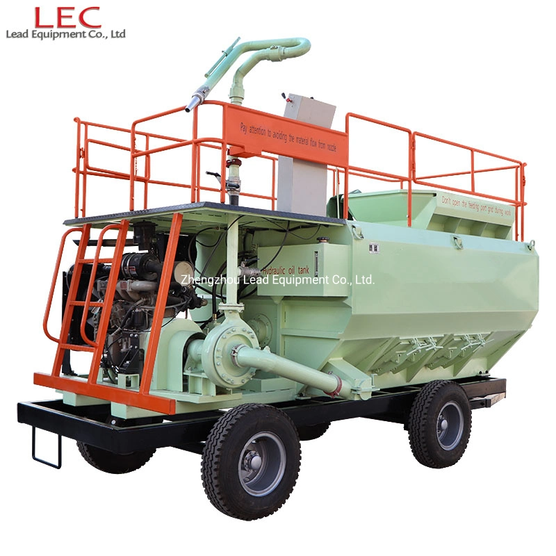 Hydroseeder Diesel Driven High Pressure Agriculture Seeds Landscape Hydroseeding Seeding Machine for Slope