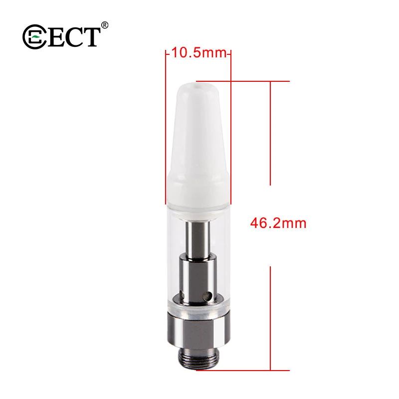 سعر الجملة ECT B2 السجائر الإلكترونية Vape Mod Atomizer 510 خيط 0.5/ 1 مل