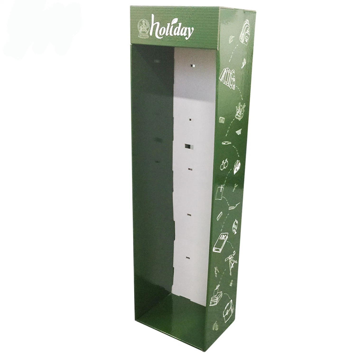 Pop Paper Material Cardboard Floor Cell Phone Clearwipe Display Rack Mobile Phone Clear Wipe Dump Bin Display