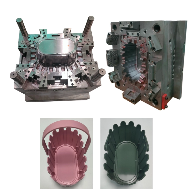 Fábrica original molde de plástico OEM de cesta de fruta con 500000 ciclos Vida útil
