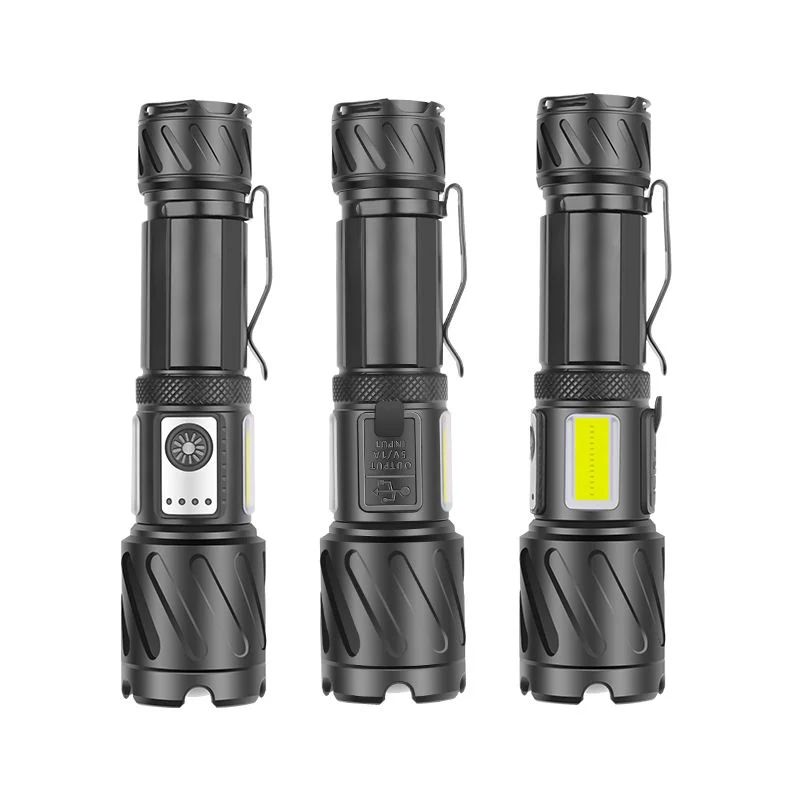 Glodmore2 22000 Lumen High Power LED Flashlight Xhp160 Emergency Tactical Multitool Survival Rechargeable Flash Lights Zoom Flashlight