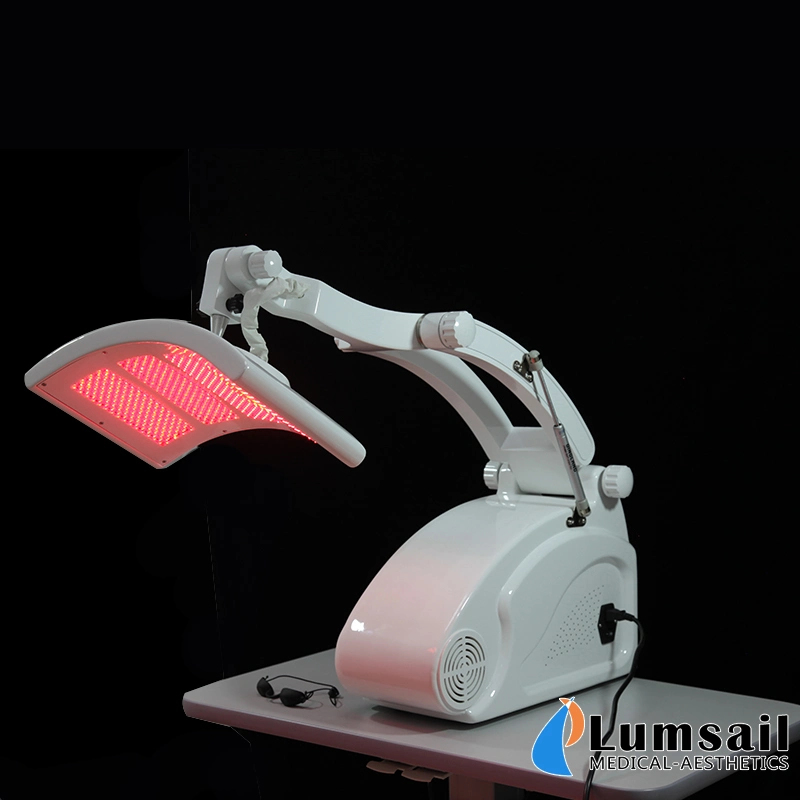 Portable LED Red and Blue Light Treatment for Skin Cancer