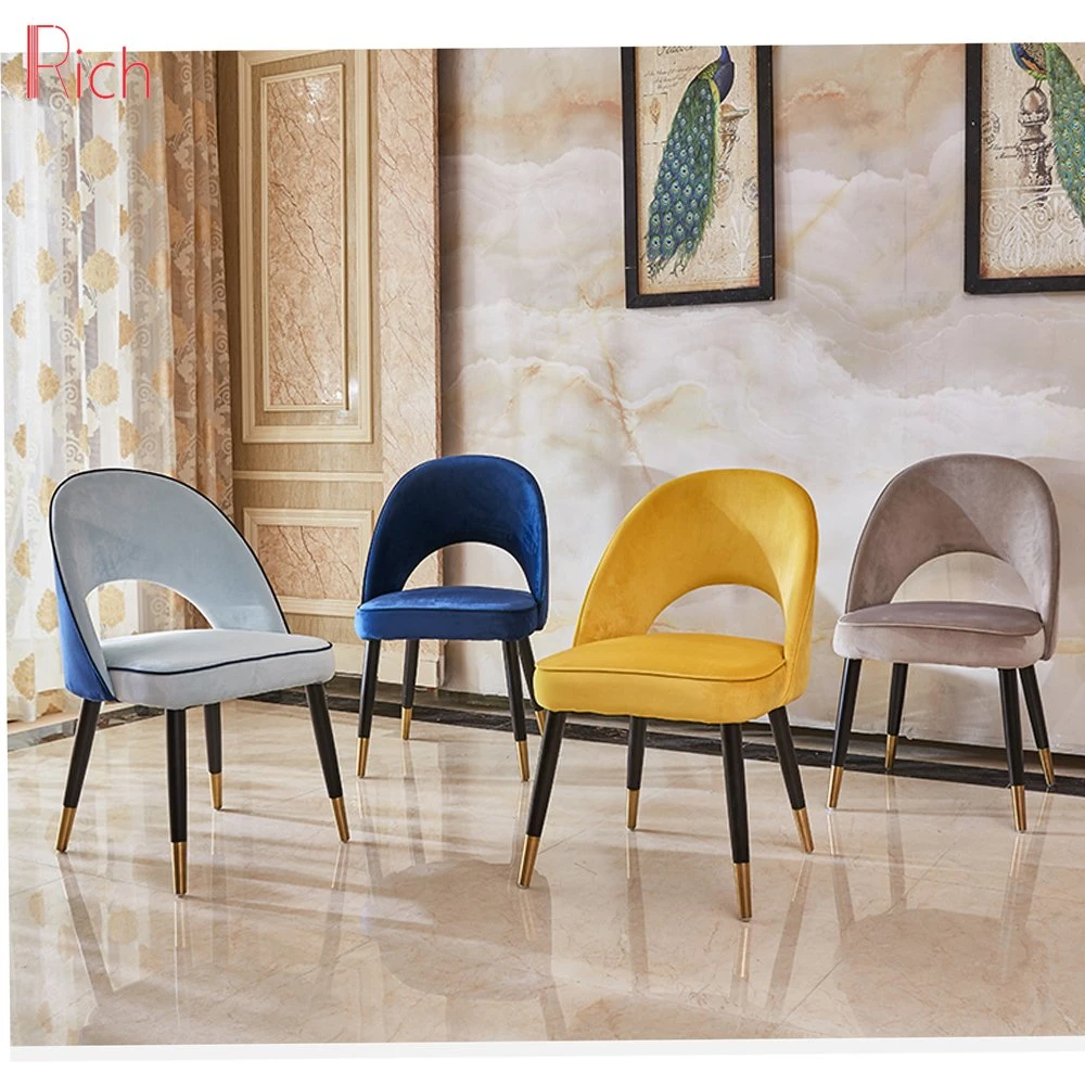 Restaurant Leisure Furniture Fabric Chair Modern Style Dining Room Chair