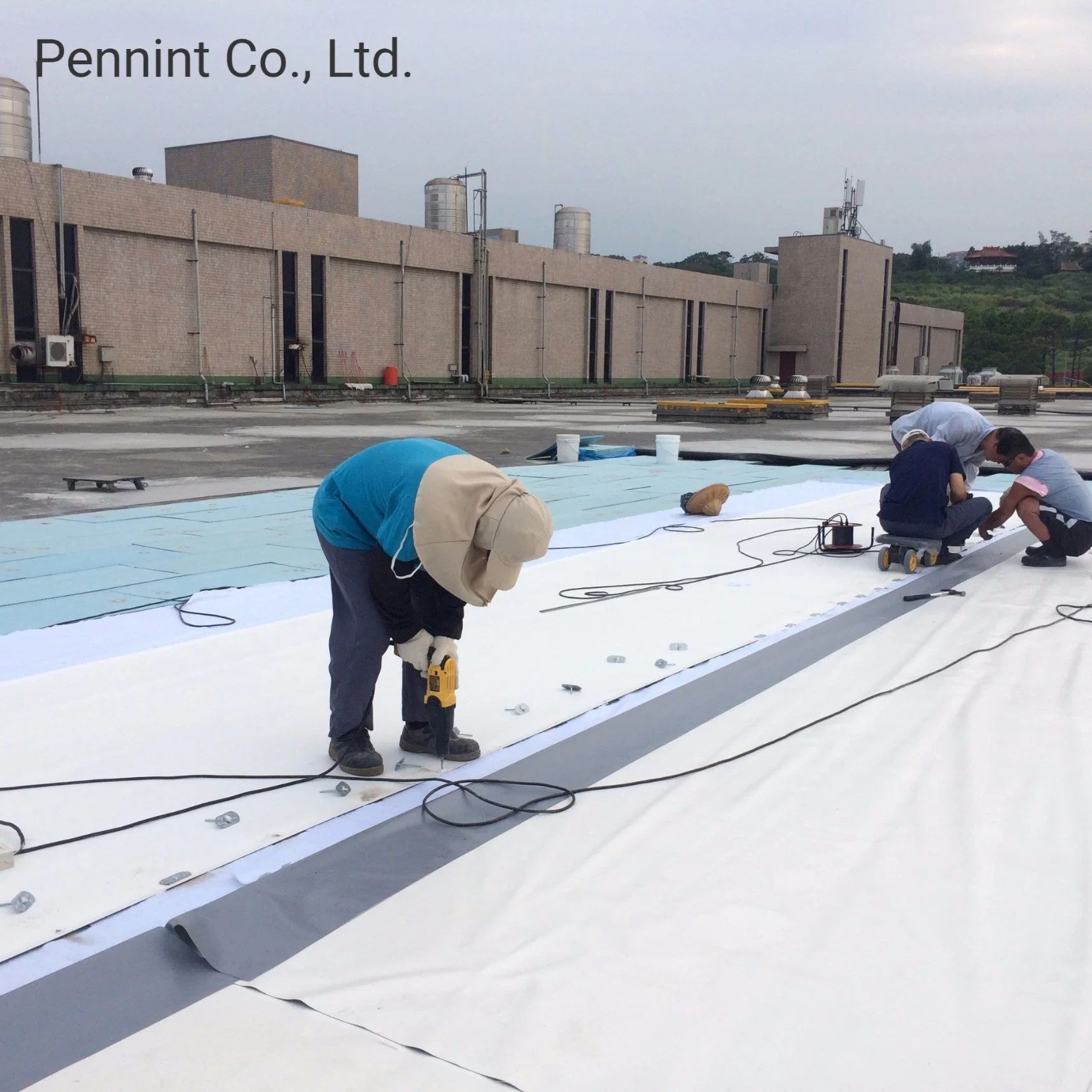 Pennflex PVC Waterproofing Membrane Waterproof Building Material White