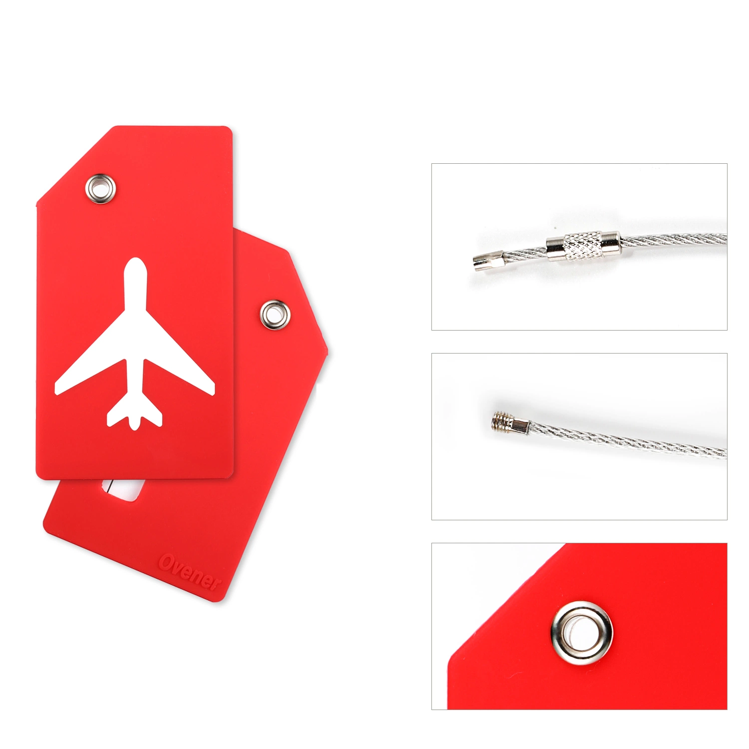 Silicone Luggage Tag