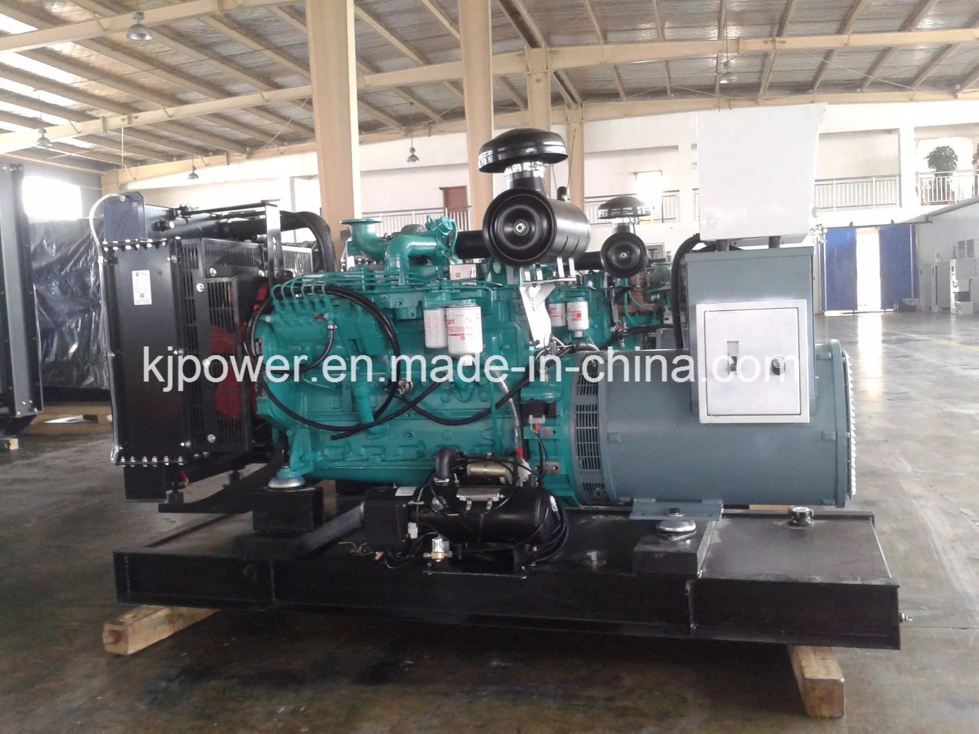 100kVA/80kw Silent Cummins Diesel Generator Set with Leroy Somer Alternator