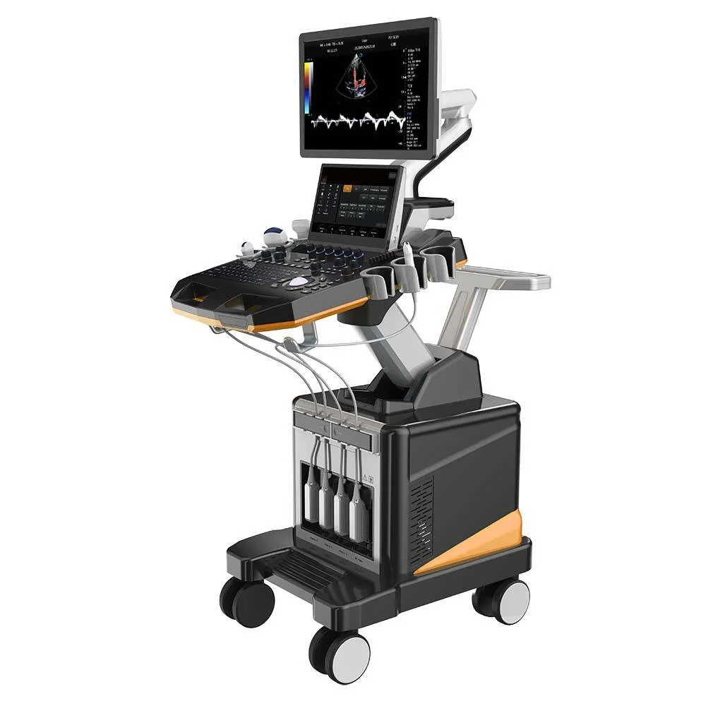 Factory High quality/High cost performance  4D Portable Color Doppler Ultrasound System Machine with Cradiac Probe Price