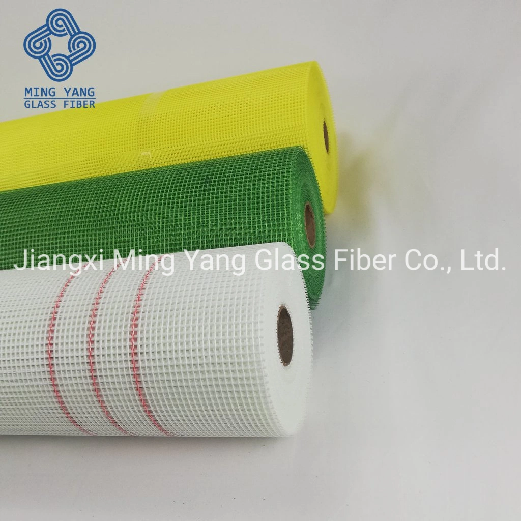 El aislamiento térmico de material ignífugo tejido de malla de fibra de vidrio 160gr