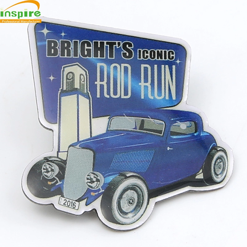 Wholesale Metal Craft Promotion Custom Emblem Car Badges Lapel Pin