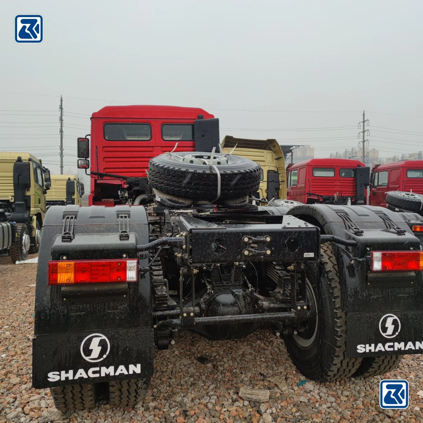 Shacman/F3000 6X4, transporte/trator-camião 375HP/12, mudança de caixa de velocidades alta/baixa/modo de venda