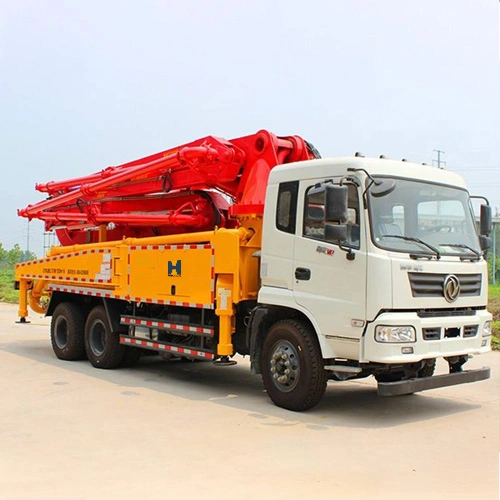 Putzmeister original l'Allemagne fait 37m de la pompe à béton avec Truckpower type diesel Volvo