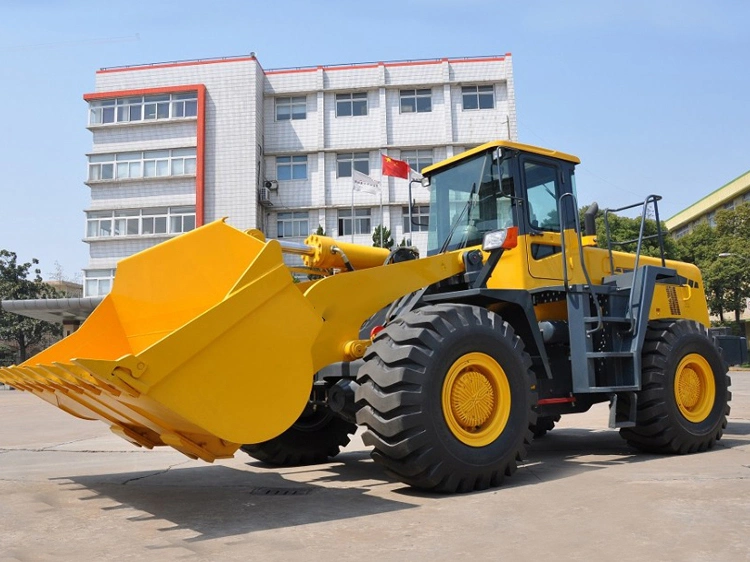 maquinaria de construcción de carretera 7.5ton pequeña cargadora de ruedas 980H con motor de zf