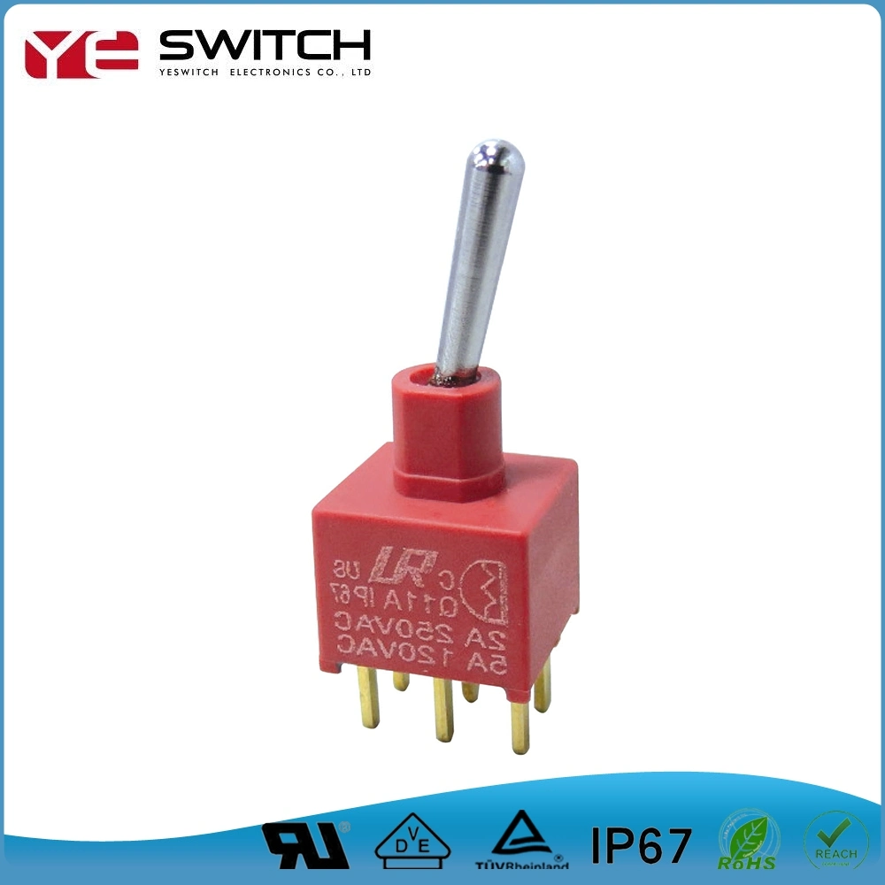 IP67 Sealed Sub-Miniature Toggle Switch