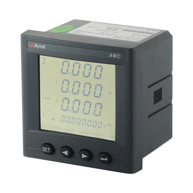 Acrel Factory Three Phase Digital Energy Meter with RS485 Modbus Protocal and Switch Output 4di/2do Amc96L-E4/Kc