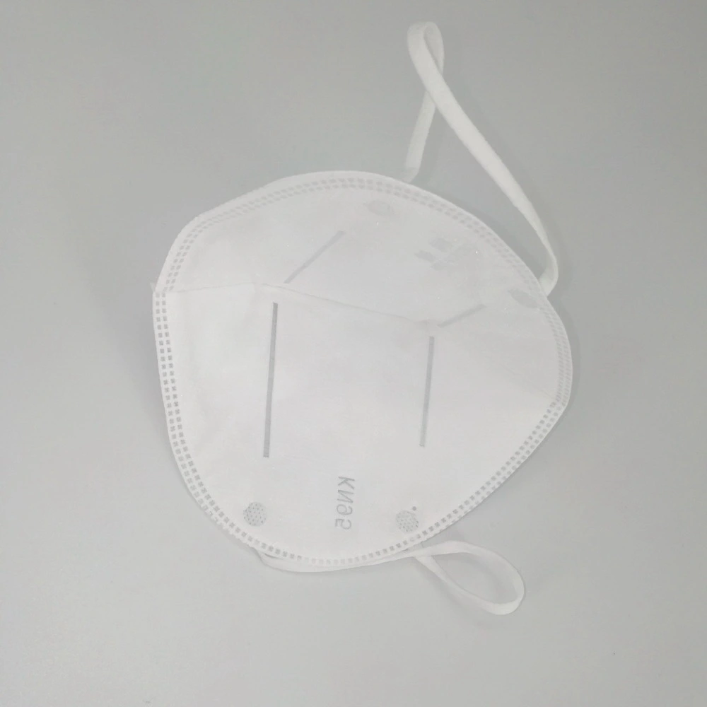 White Disposable Adult Earloop KN95 Face Masks with Valves