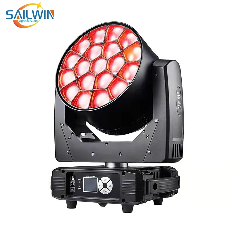 K10 Clay-Park Mini Bee Eye LED Moving Head Light DJ Stage Lighting