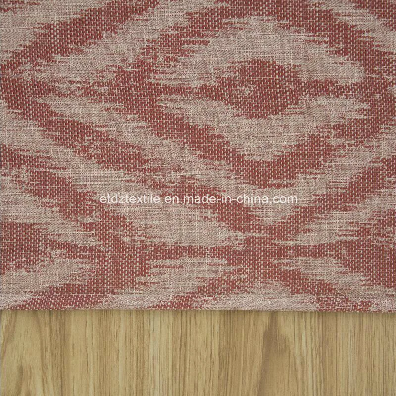 Canton Fair Morden Polyester Piece Dyed Linen Like Curtain Fabric