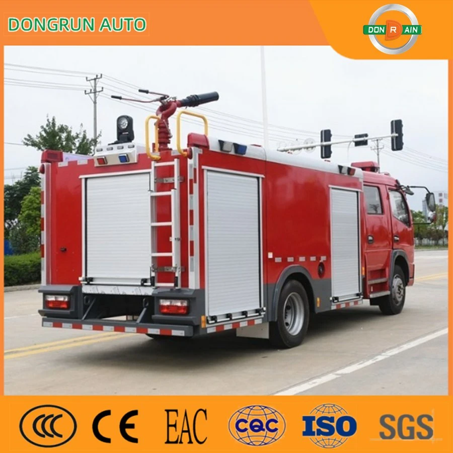 Japanese Brand Chinese Brand 4X2 Mini Fire Fighting Truck