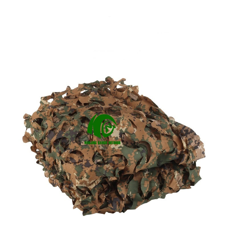 Kango original Caza exterior Camuflaje Net para el estilo militar del ejército Camo Net con cubierta de red ciega digital y Desert Protect Redes de cobertura