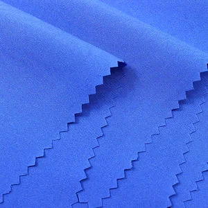 100% Polyester Solid Dye Plain Weave 300t Pongee with PU Coating Waterproof Fabric