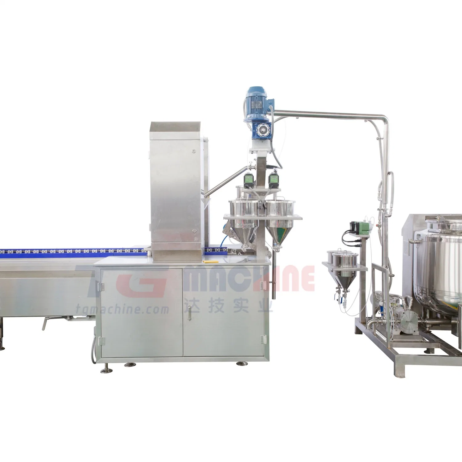 Tg Food Grade Pectin Gelatin Carrageenan Automatic Non-Starch Gummy Production Line