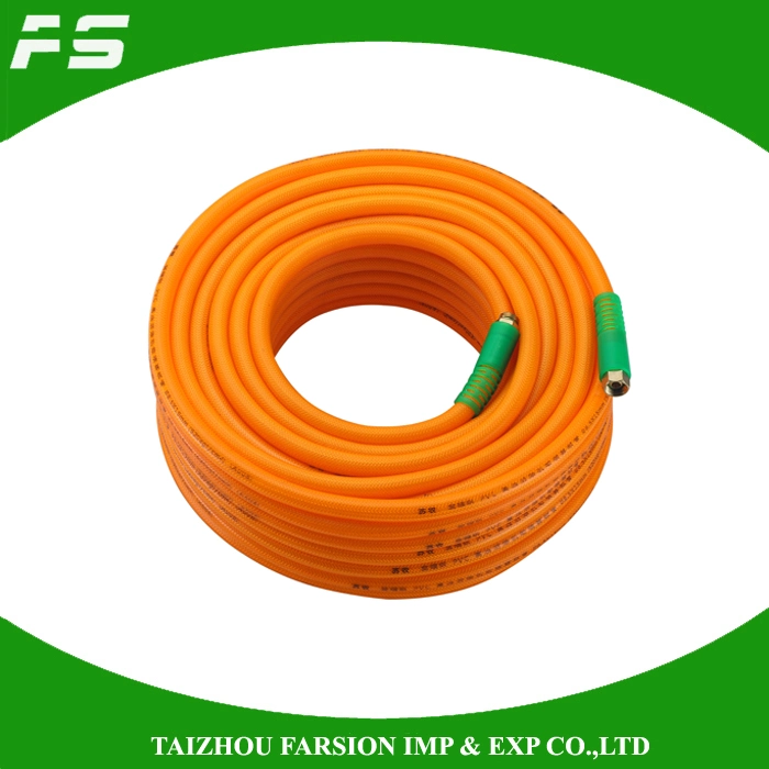 High Pressure Fiber Reinforced Paint Yellow Heavy Duty Knitted 200 Bar 3000 Psi Pressure PVC Air Spray Hose