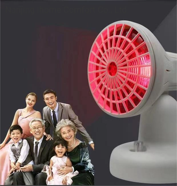 Voyant rouge de minéraux Thérapie de chauffage à infrarouge lointain lampe avec une tête amovible pour la maison utiliser de produits