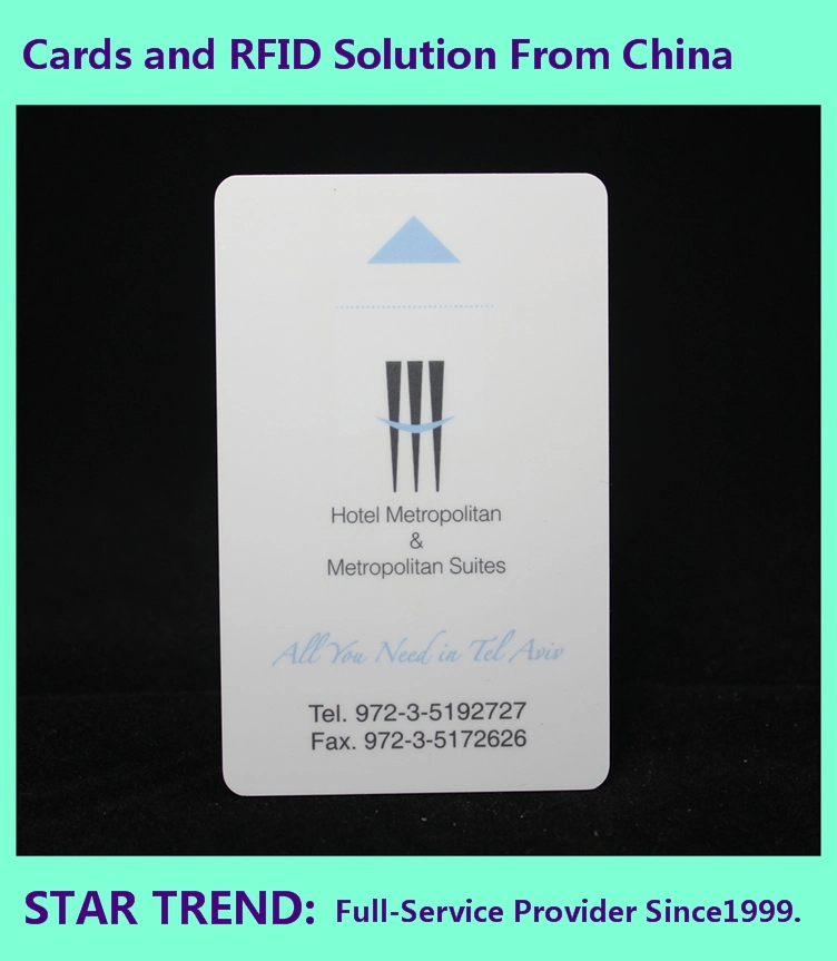 En PVC Impresión CMYK ISO1444313.56MHz Mifare M1 de una tarjeta con chip RFID tarjeta IC de la tarjeta de ID.