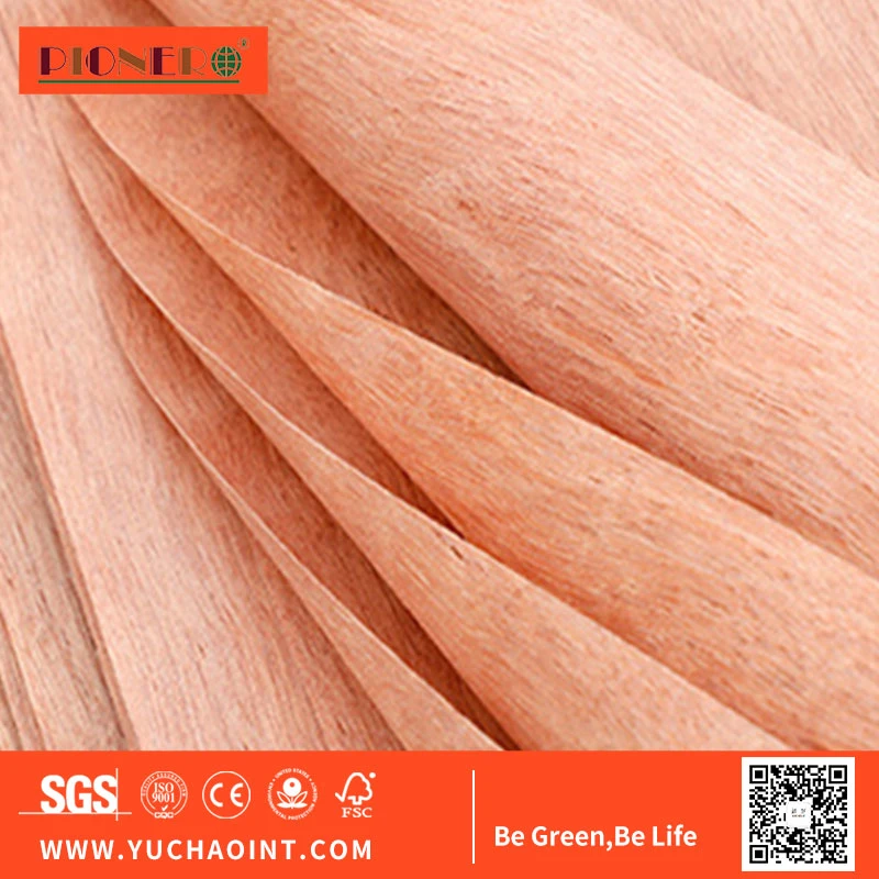 0.25mm Okoume Veneer Rotary Cut Veneer for Plywood or Door Skin