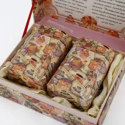Papel personalizado cartón regalo embalaje caja de té con impresión de logotipo