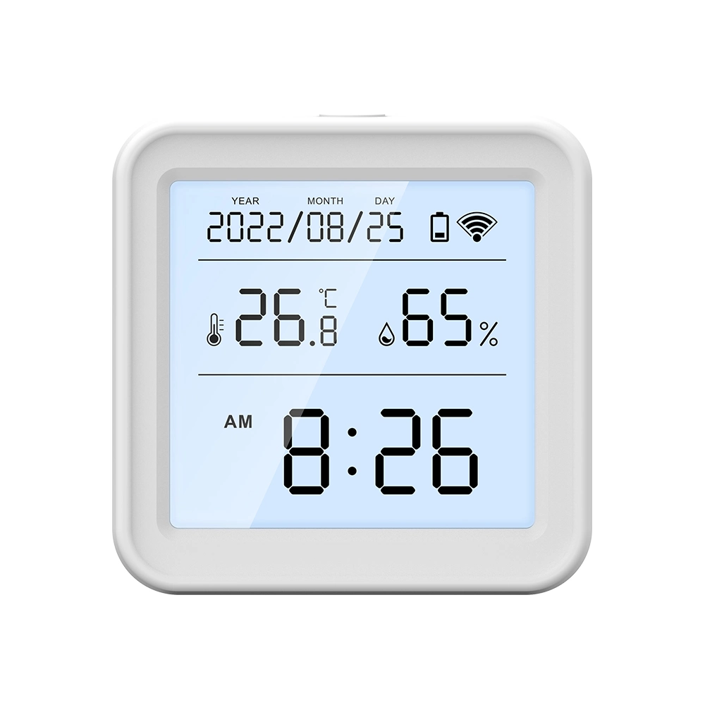 Minco Heat Tuya WiFi Temperatur Feuchtigkeitssensor mit Hintergrundbeleuchtung