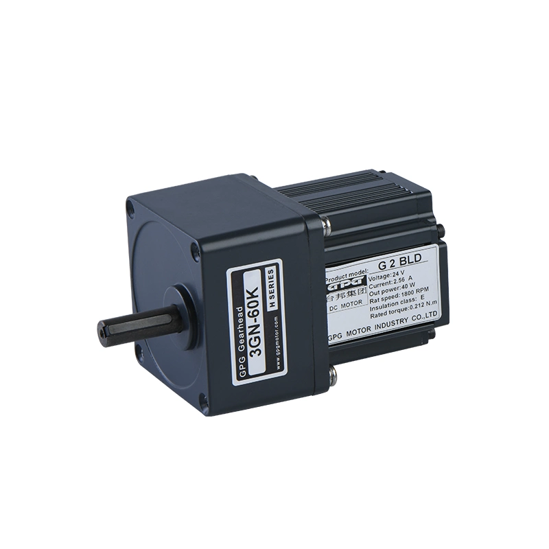 Gpg 40W 24V Square Type Brushless DC Gear Motor for Swing Gate, Flap Barrier, Turnstiles