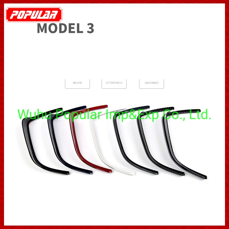 Rearview Mirror Rain Eyebrow for Tesla Model 3 Reversing Mirror Frame