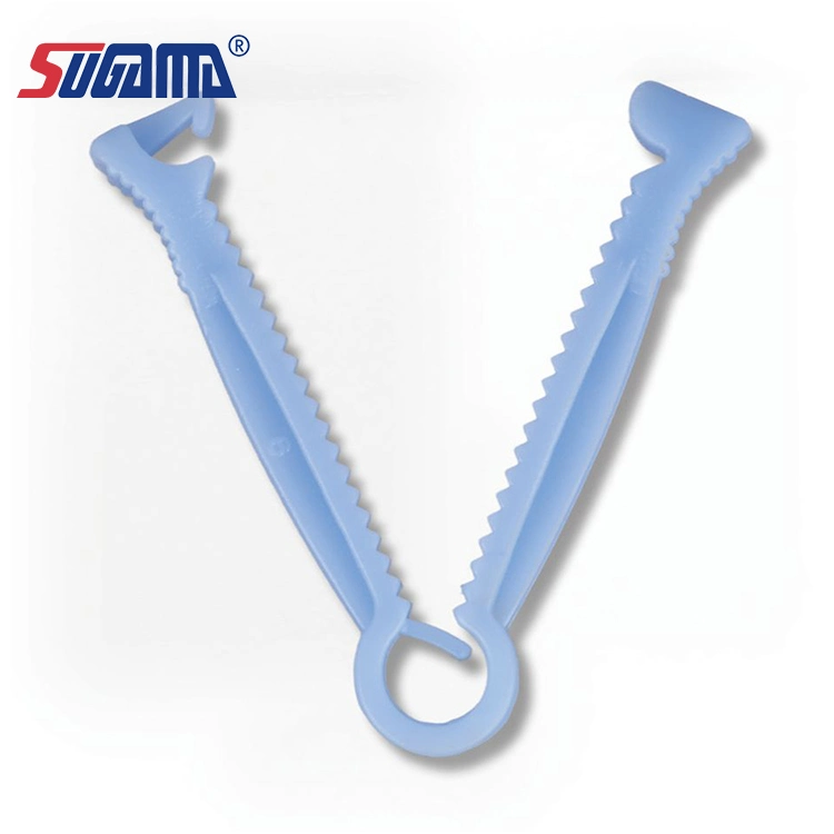 High quality/High cost performance  Disposable Medical Use Umbilical Cord Clamp with PE Bag