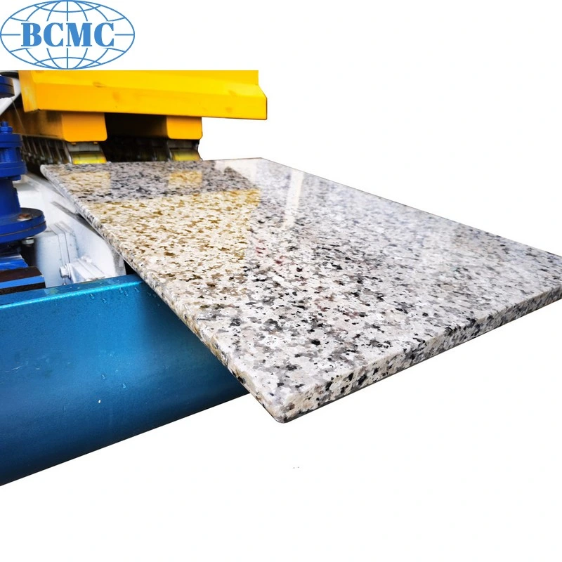 Bcmc Work with 8 Head High Efficient Straight Line Smooth Stone Edge Polishing Machine for Grinding Edge Equipment Near Me