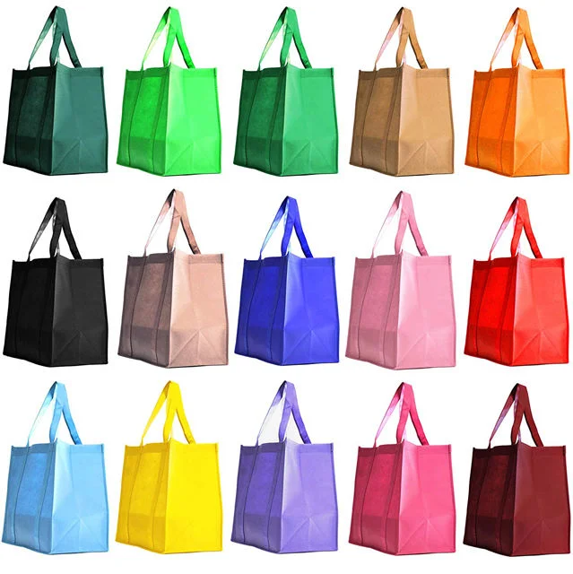 Rainbow Colors with Handles for Birthday Favors, Snacks, Delivery Bag, Rainbow Tote Bag