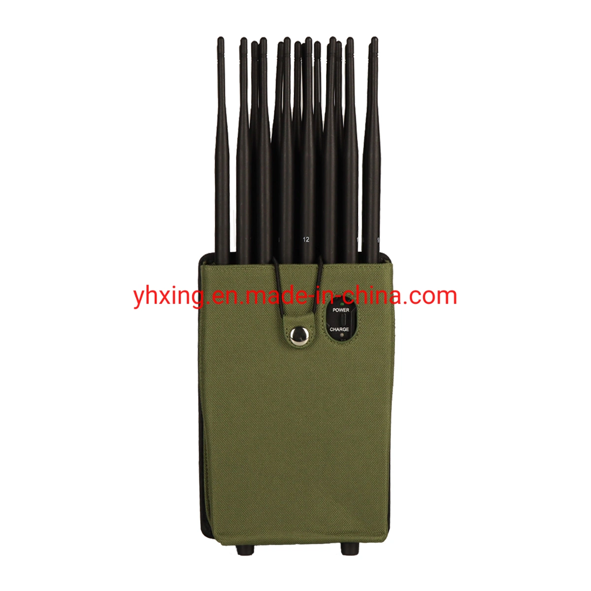 21 Antennas Mobile Phone GPS Walkie Talkie VHF UHF WiFi 315 433 868 2g 3G 4G 5g Portable Wireless Signal Blocker Portable Jammer