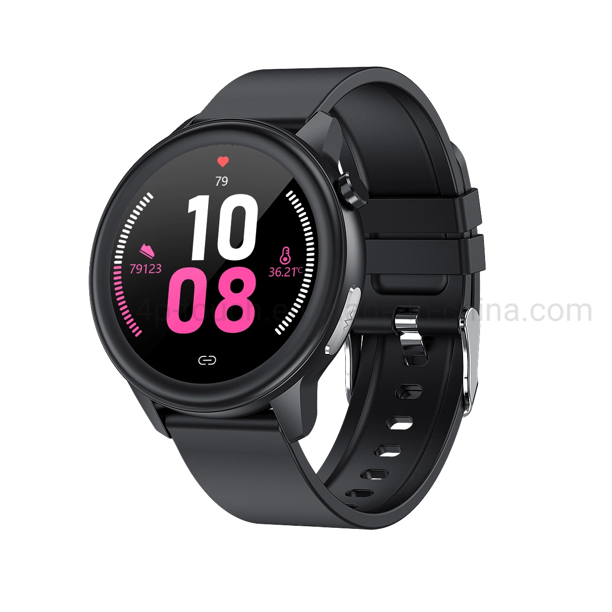 New Developed Precise Heart Rate Monitoring Smart Wearable Bluetooth Watch with Thermometer E80