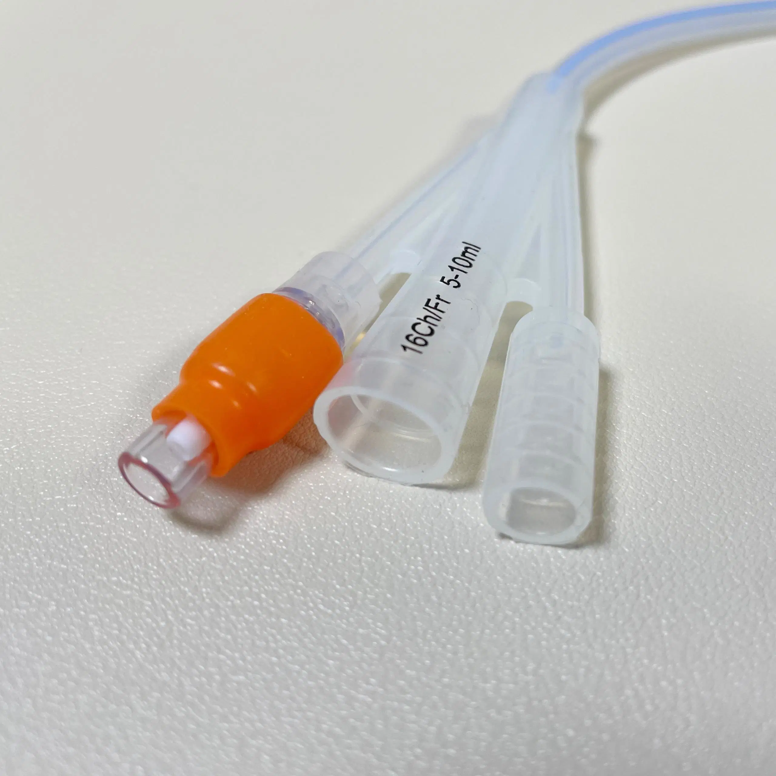 Medical Disposable Two Way Latex Foley Catheter Urethral Catheter Tube Nelaton Catheter Balloon
