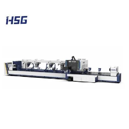 Ipg/Raycus/Iron/Steel/Mild Steel/Carbon Steel Tube Fiber Laser Cutting Machine 3000W