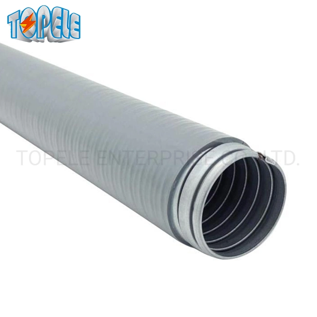 Electrical Liquid Tight Waterproof Gi Flexible/Corrugated Metal Steel Grey Conduit/Tube